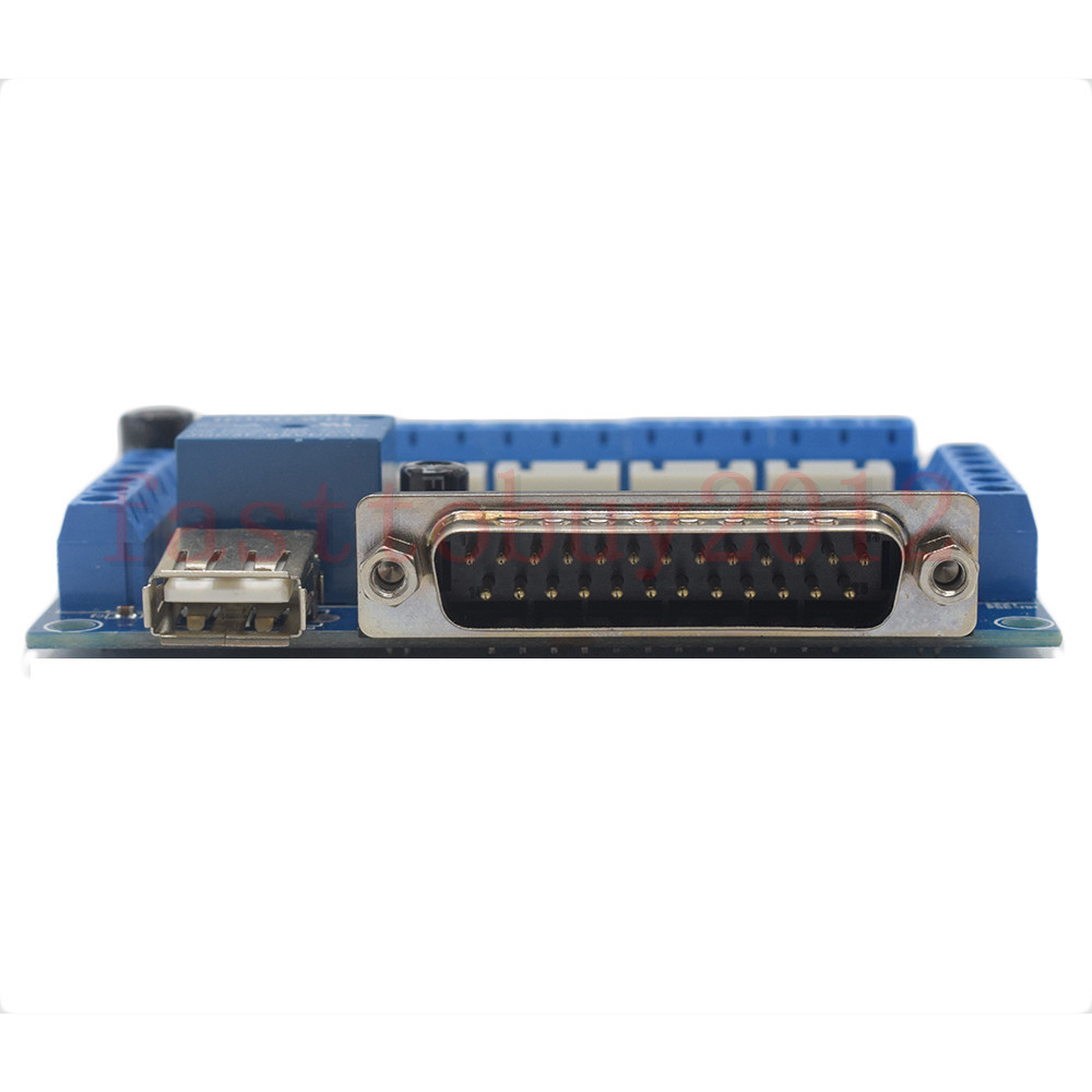CNC MACH3 5 Axis Interface Breakout Board For Stepper Motor Driver CNC Mill
