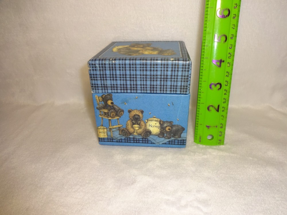 vintage BoB’s boxes Honey Bears keepsake trinket box