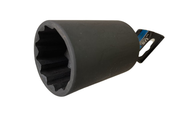 46MM HUB SOCKET DEEP IMPACT SOCKET 1/2 dr 12pt CR-MO 12 POINT AXLE NUT US PRO