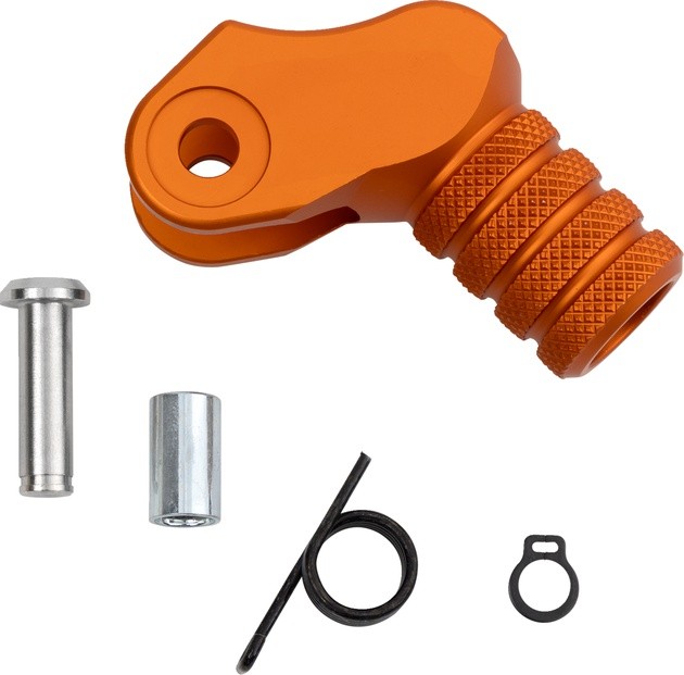 Moose Shift Lever Tip for Hammerhead Forged Shift Levers +20mm Orange