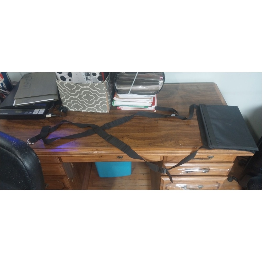 Office Up Standing Laptop Brace Field Engineer Support Harness Black Adjustable