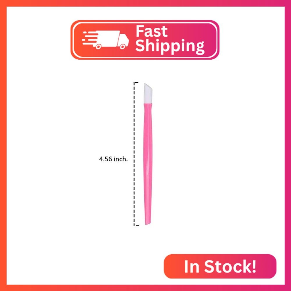 Soft 'N Style 10 Pack Professional Plastic Cuticle Pusher