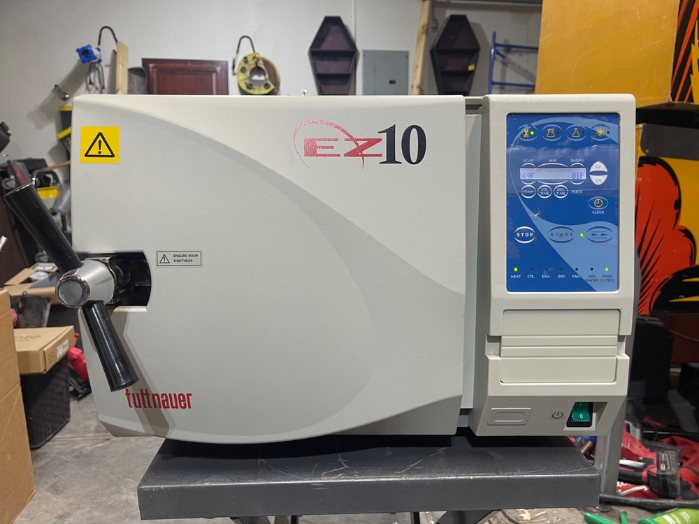 Tuttnauer 2540EA Steam Sterilizer for EZ10