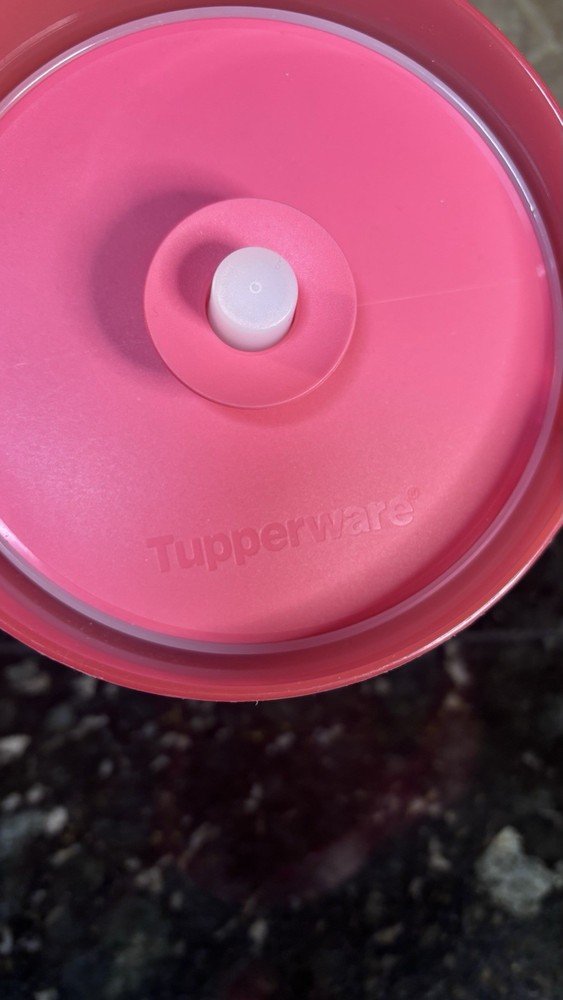 Tupperware Sheer Classic Red 2L Pitcher