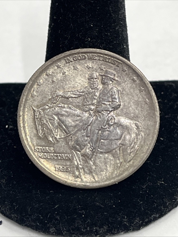 1925 Stone Mountain Memorial Silver Half Dollar Commemorative