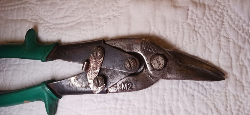 Wiss Aviation Cutter Tin Snips GREEN M2-