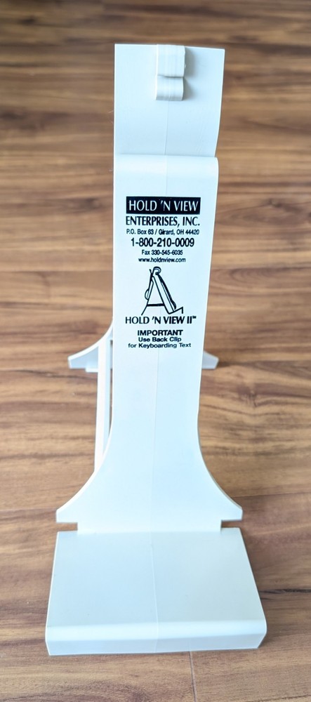 Hold 'N View II Typing Copystand Easel