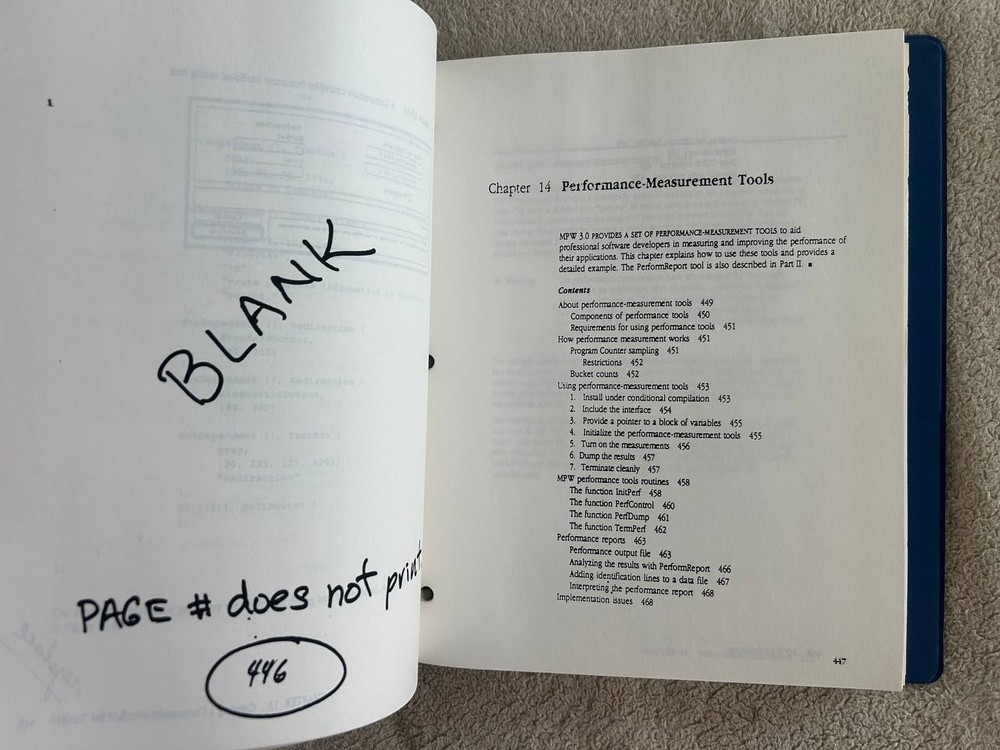 Vintage Apple MPW 3.0 Programmer’s Workshop Reference Binder 1990