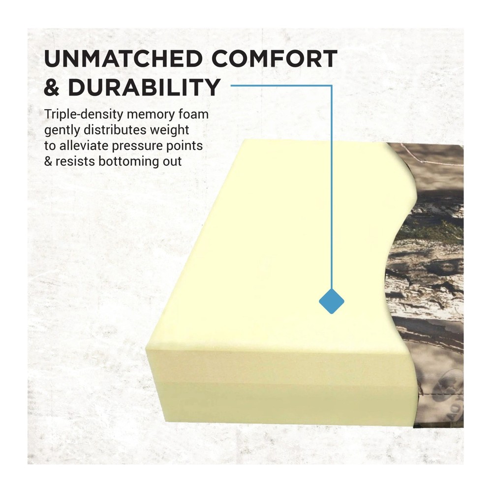 Tail Mate LiteCore Cushion Multilayer Memory Foam GripTech Base (Mossy Oak)