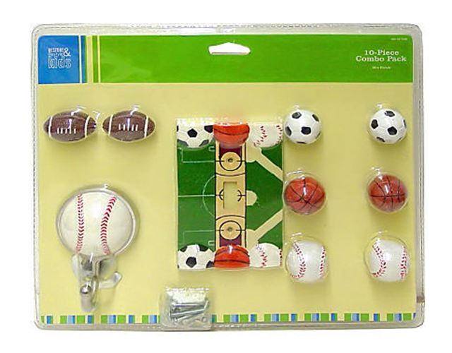 (10 Pack) Kids Sports Hardware Combo Pack