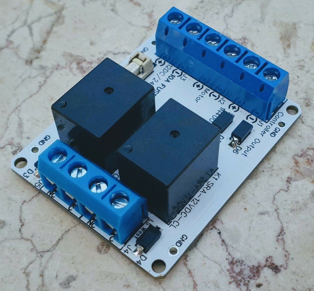 Single Relay Module Limit Switch's PV Panel Sun Tracking Control DIY 12V 24V 10A
