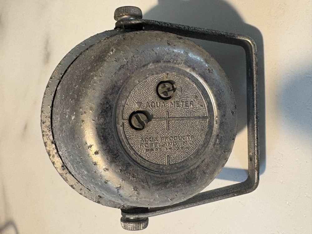 Vintage Aqua Meter Roto-Matic Compass