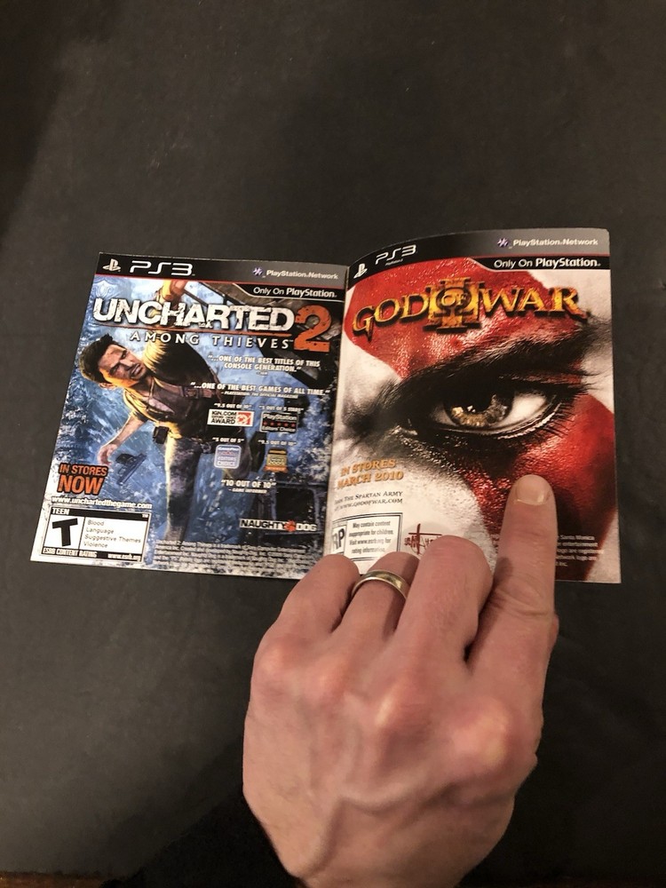 heavy rain ps3 Manual Only