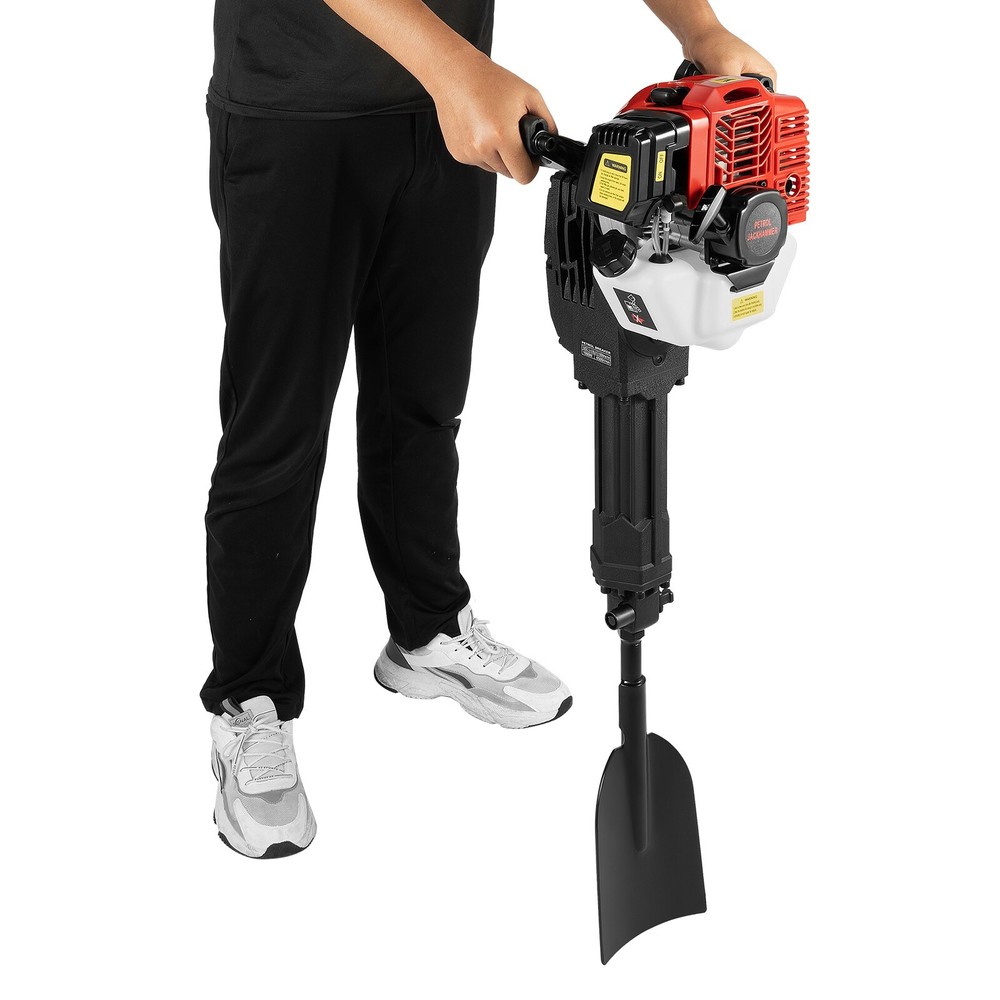 Handheld Trencher Digger Machine 52CC 2Stroke Garden Tree Digger Digging Machine