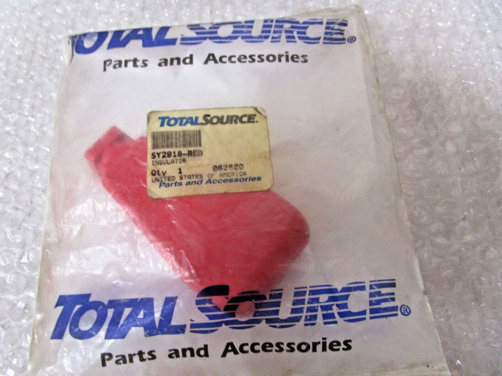 NEW TOTAL SOURCE SY2918 INSULATOR SY2918-RED