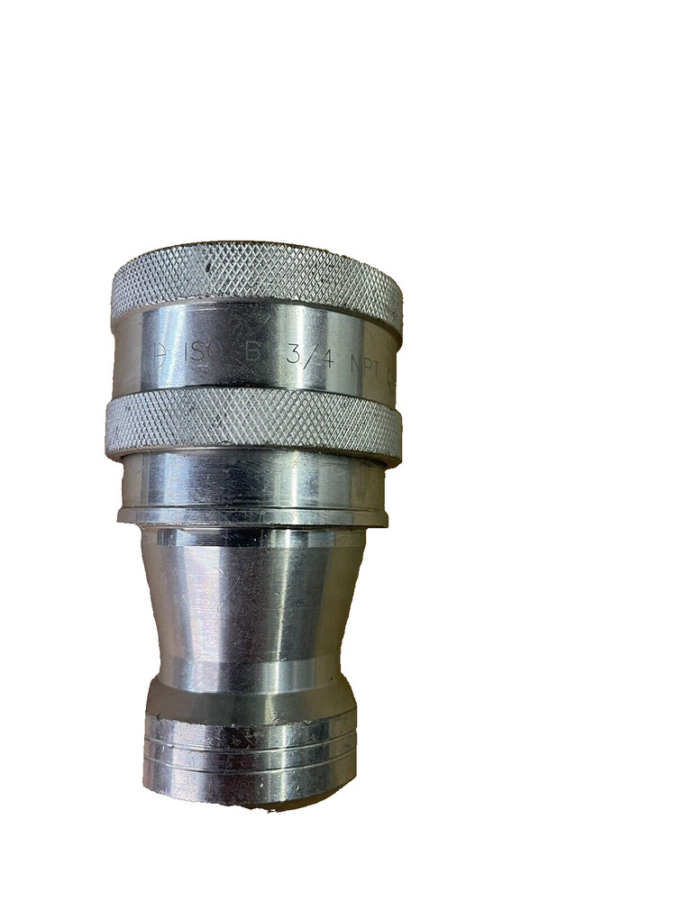 3/4″ NPT ISO B Quick Disconnect Hydraulic Coupler