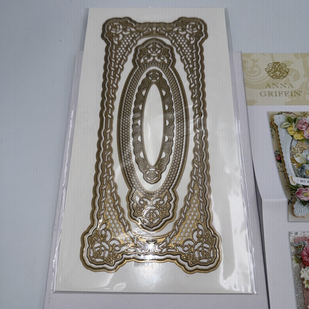 Anna Griffin 3D Rose Slimline Concentric Frame Dies