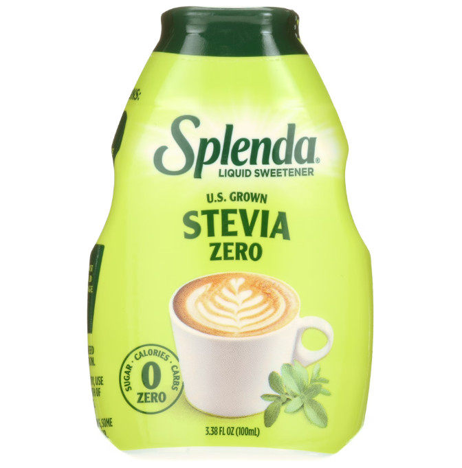 Splenda ZERO Stevia Liquid Zero Calorie Sweetener, 3.38 fl oz