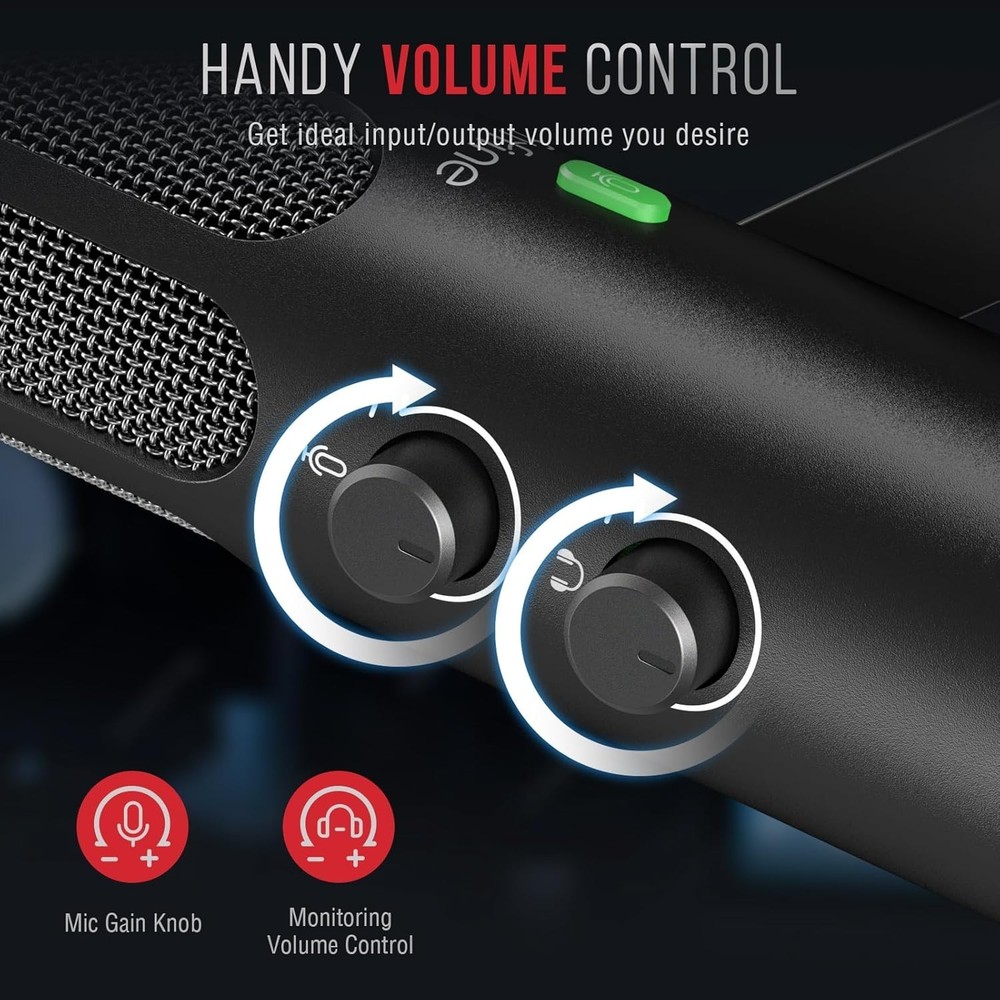 FIFINE XLR/USB Podcast Dynamic Microphone for Streaming, Studio XLR Microphon...