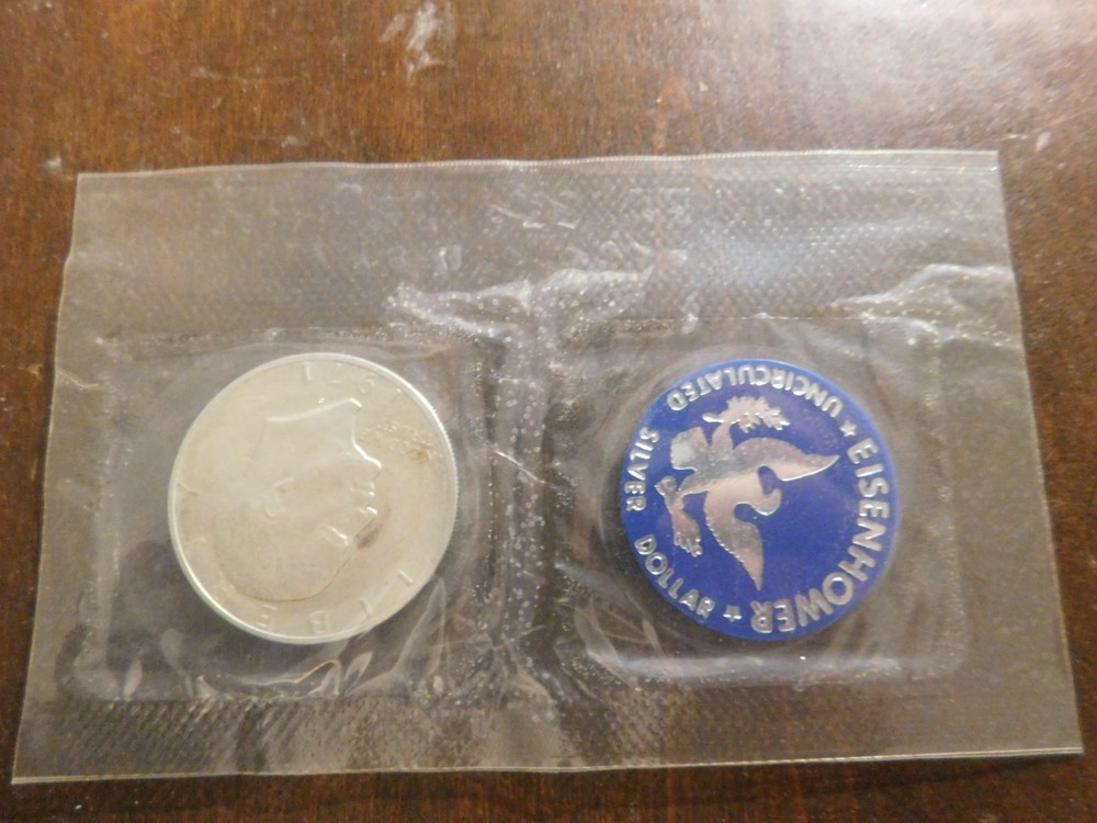 1971 EISENHOWER UNCIRCULATED SILVER DOLLAR