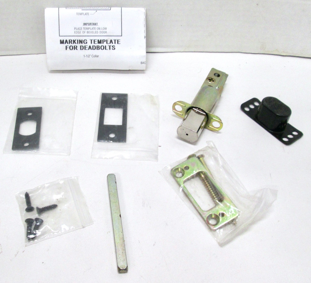 ISI Hardware DBOLT-LATCH-2.38-DB Dead Bolt 2 3/8" Latch Set - Dark Bronze