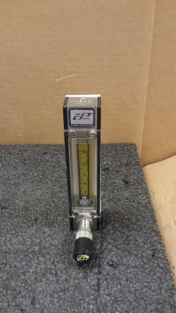 COLE PARMER PMR1-010681 0-10 Variable Area Flowmeter