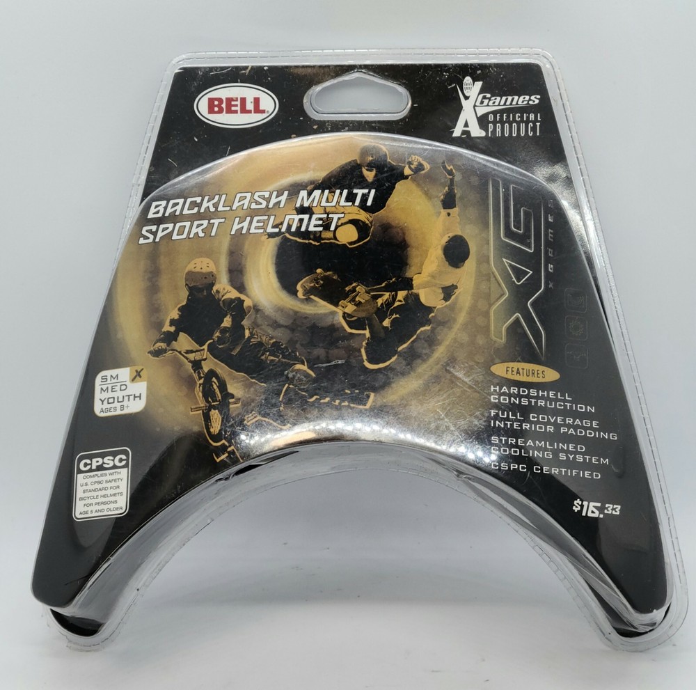 Bell X-Games Size Small Medium Backlash Sport Helmet Replacement Padding Inserts
