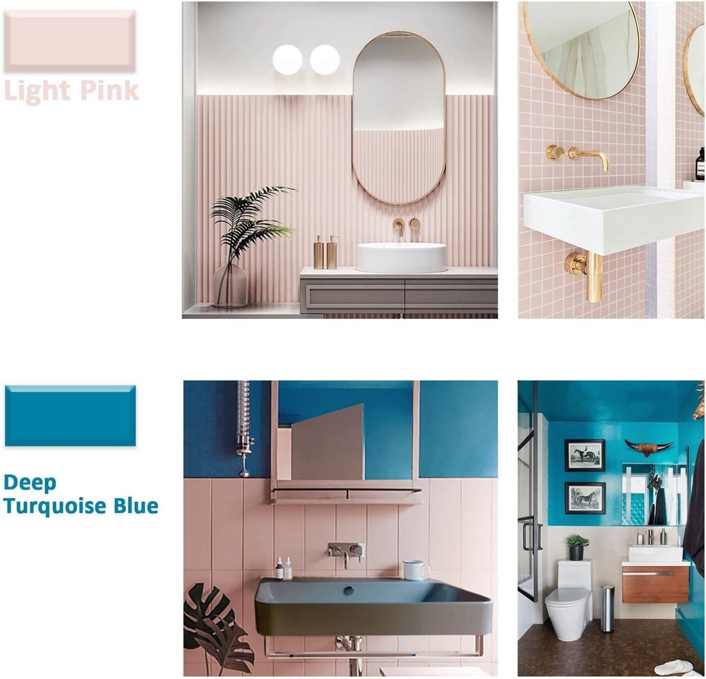 Transform Your Space: White Tub & Tile Refinishing Kit - 500g Emulsion, Low Odor