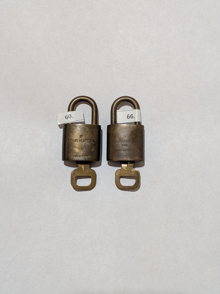 Louis Vuitton Lock and Key Set Vintage