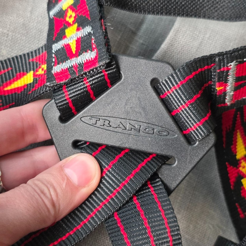 Trango Harness Junior Type B Size 18-23" 40kg Max Black/Red