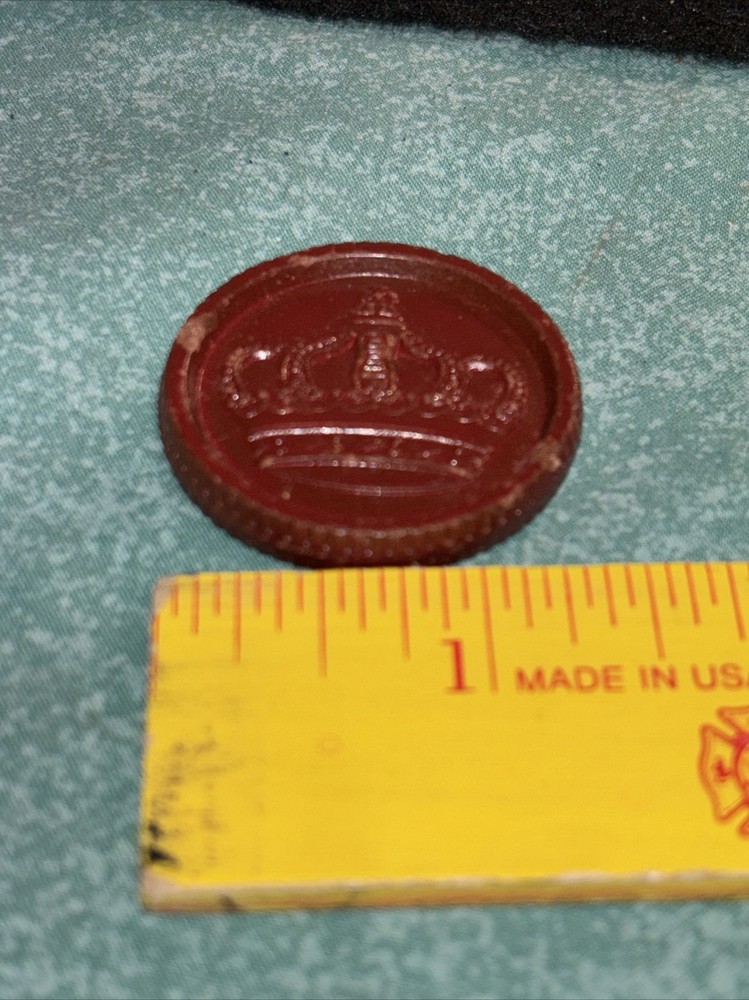 Vintage Replacement Checker. Red
