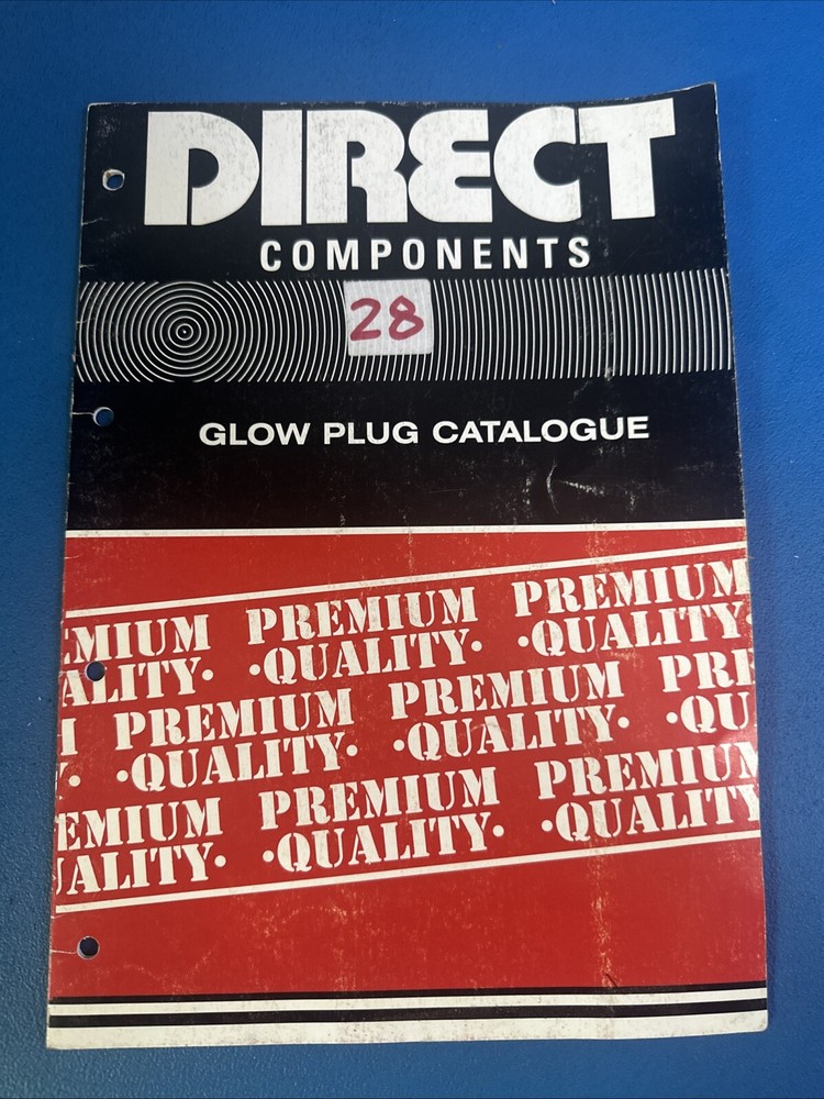 DIRECT COMPONENTS GLOW PLUG  PARTS LIST SAME DAY DISPATCH