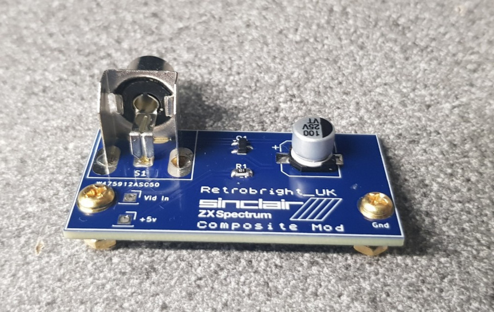 ZX Spectrum Composite Mod (Blue)