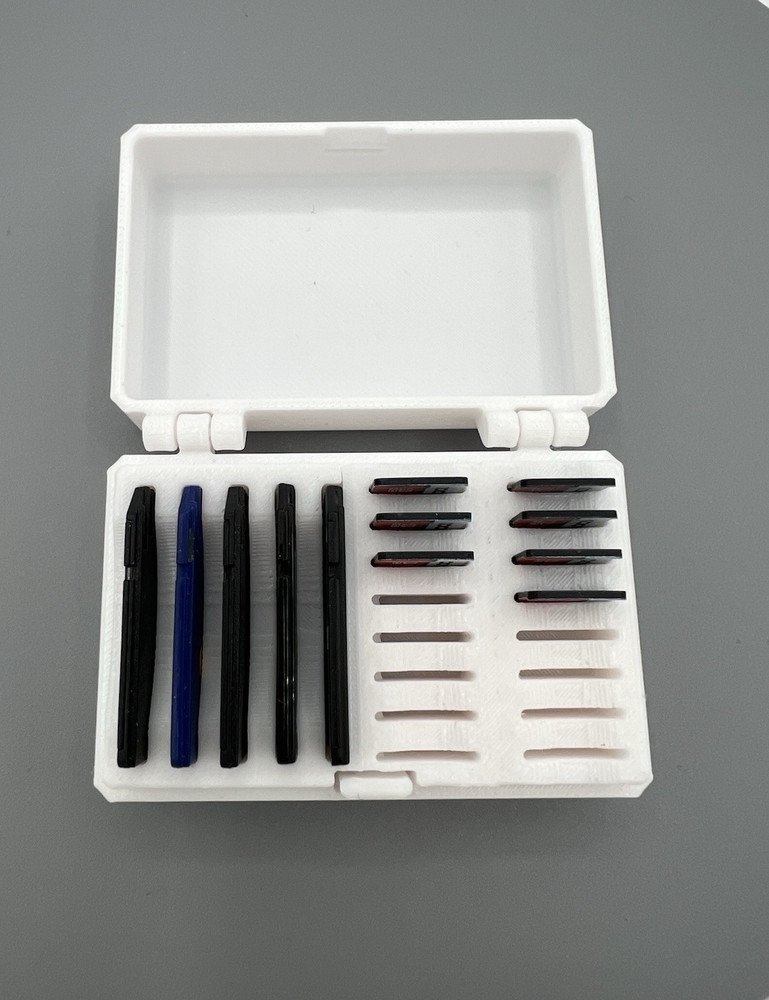 Travel Case for Full Size and Micro SD Card Storage