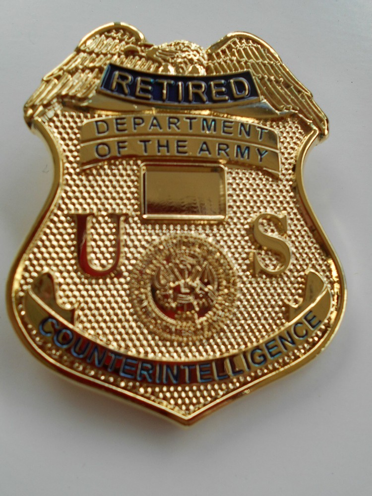 Army CID Shield Paperweight