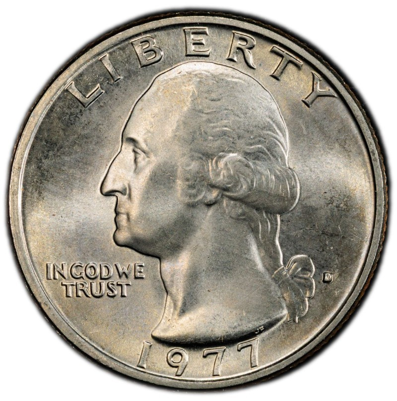 1977-D Mint State Washington Quarter 25C