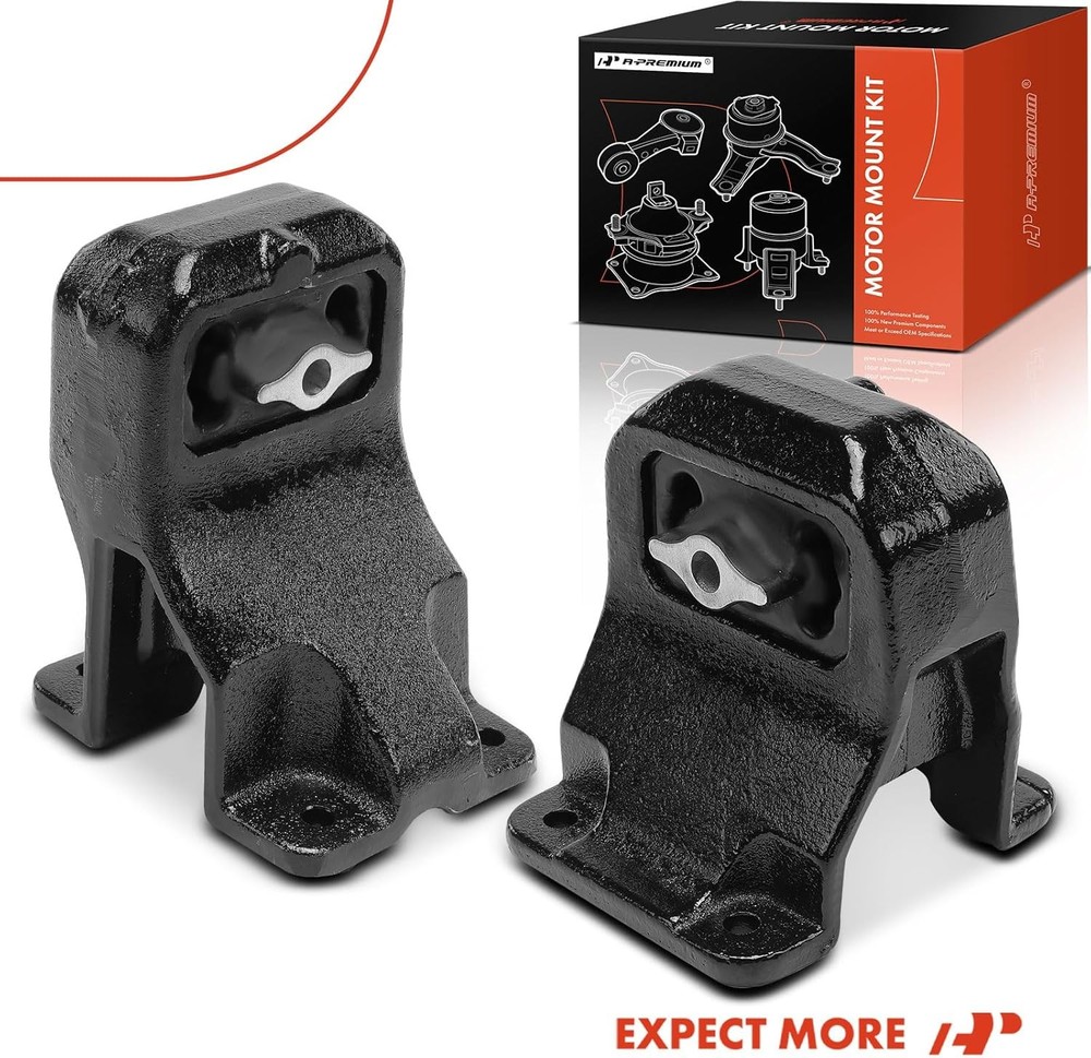 2PCS Front Left and Right Engine Motor Mount Set Compatible with Dodge Ram