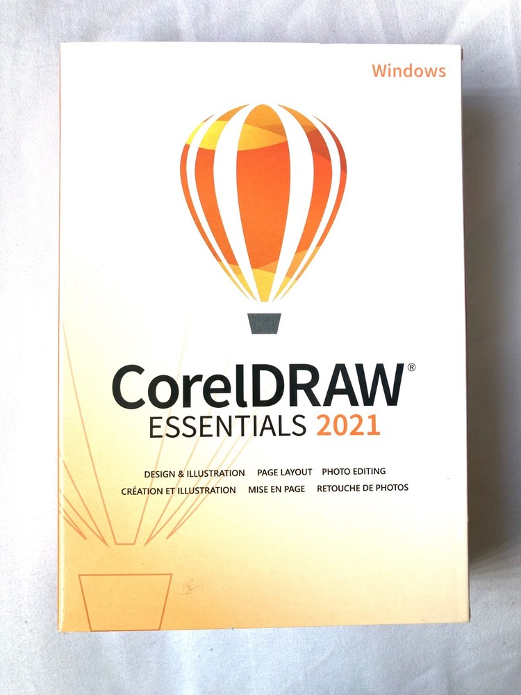 CorelDRAW Essentials 2021 Windows (Product Key/ Box version/Perpetual)
