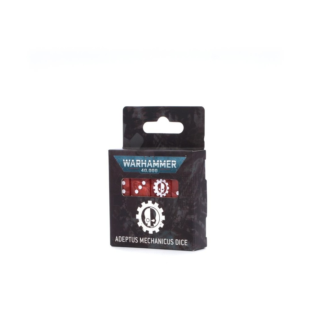 GW Warhammer 40k Adeptus Mechanicus Dice Set (16) NM