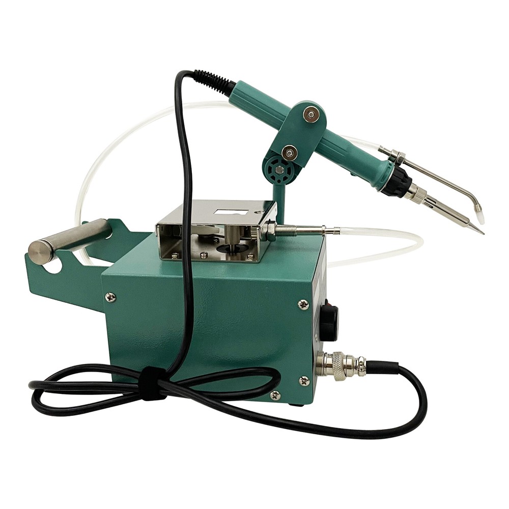 Semi-automatic Feeding Tin Spot Welding Machine Soldering Table 110V 80W