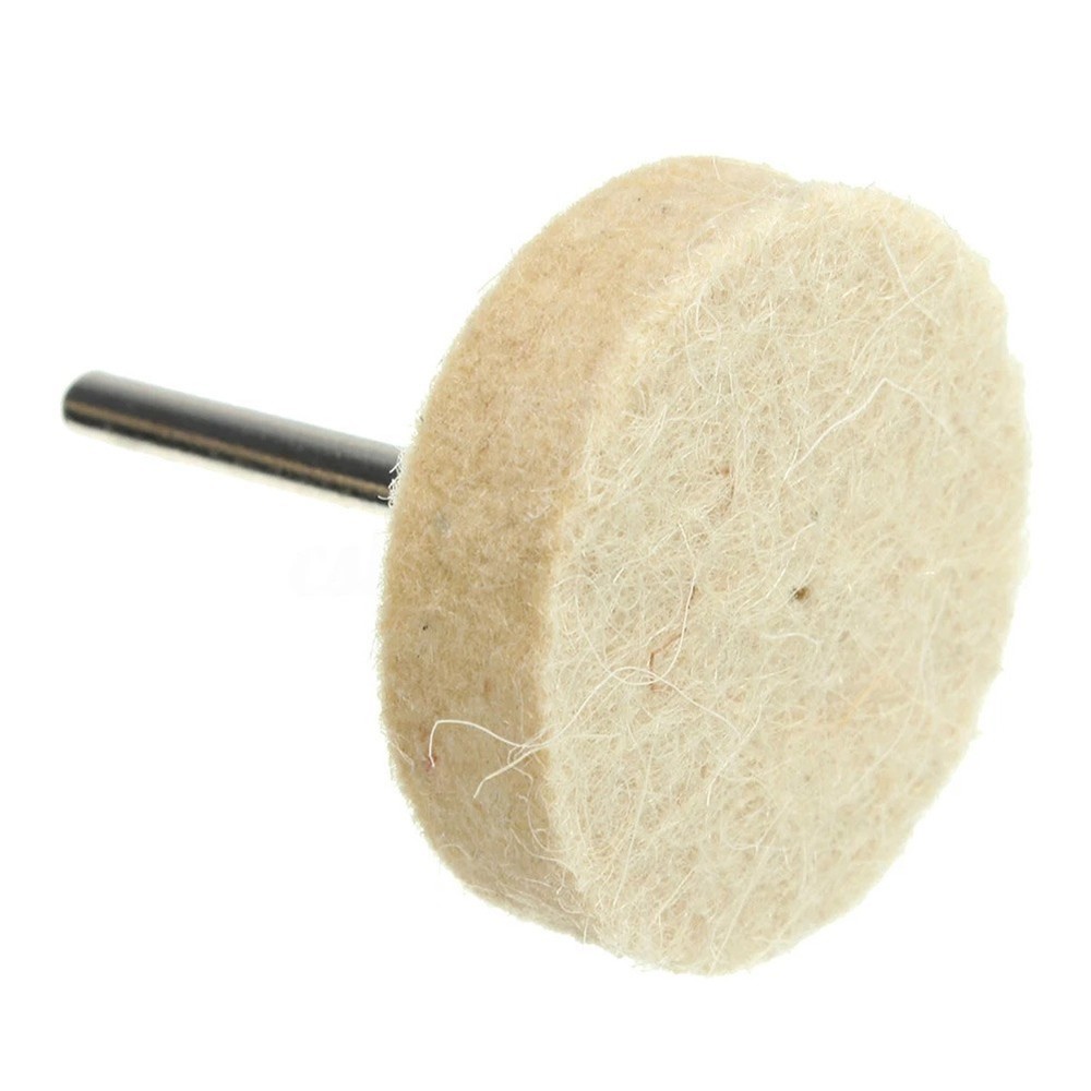 33pcs Buffing Wheel Kit Wool Wheels 3mm Tool Accessory Power Tools Rotary Tool