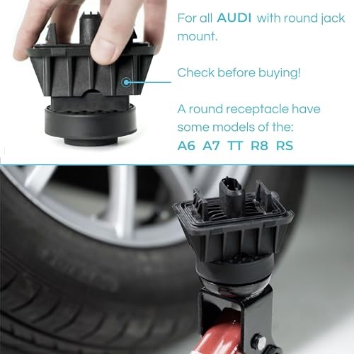 - Curby Pad Flat - Rubber Jack Pad for Audi (Special CAR Curby Pad (flat)