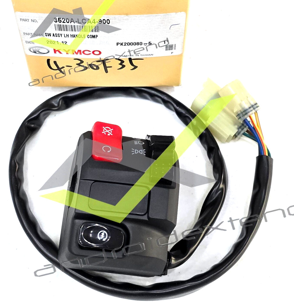 KYMCO MXU50/150 LEFT SWITCH HANDLE 3520A-LCA4-900