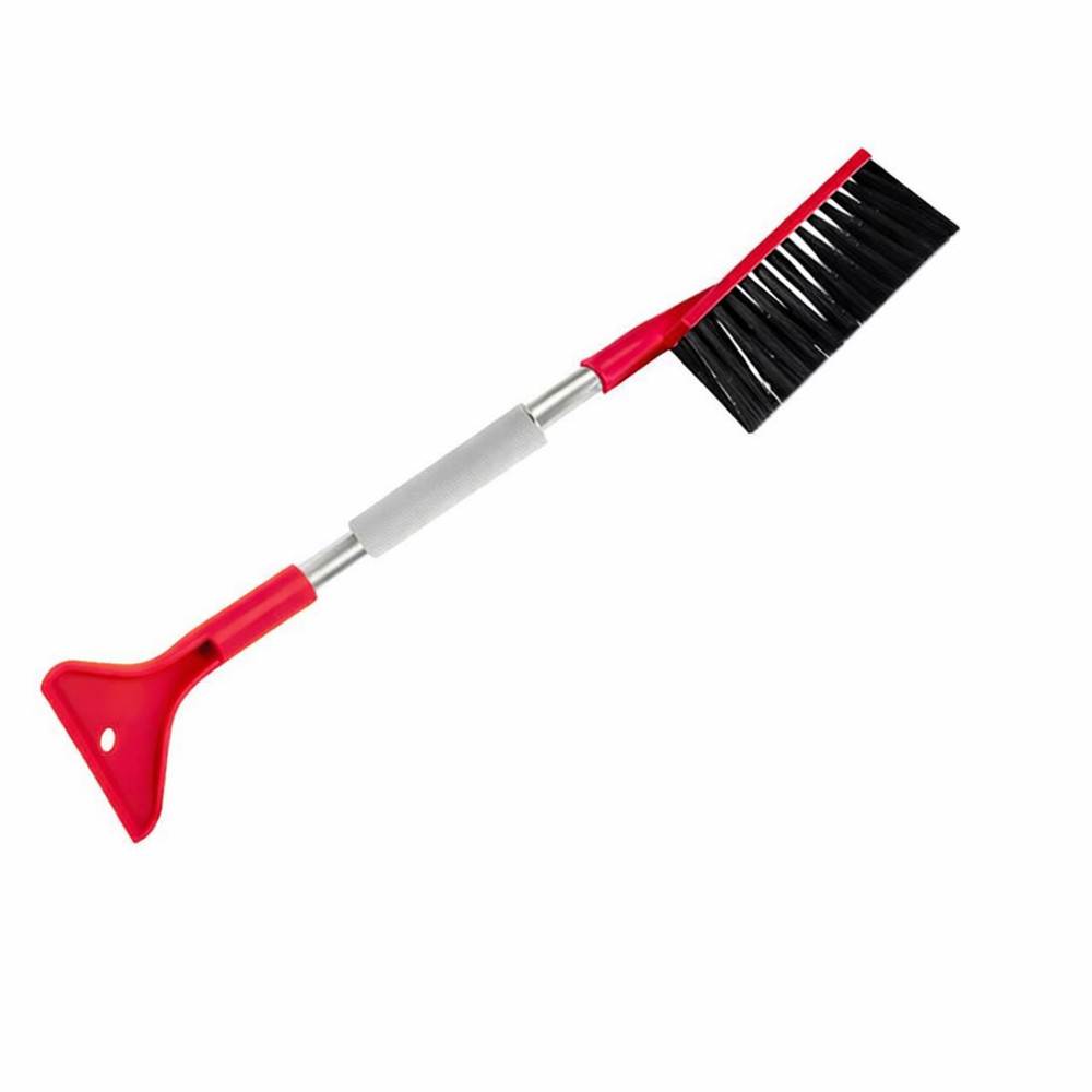 Multifunction Long Handle Snow Ice Scraper Brush Windshield Sweeper Car Cleaning