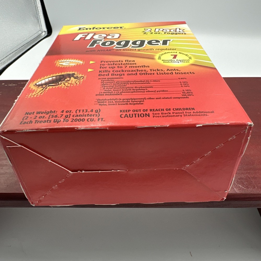 Enforcer Flea Fogger 2 Pack New