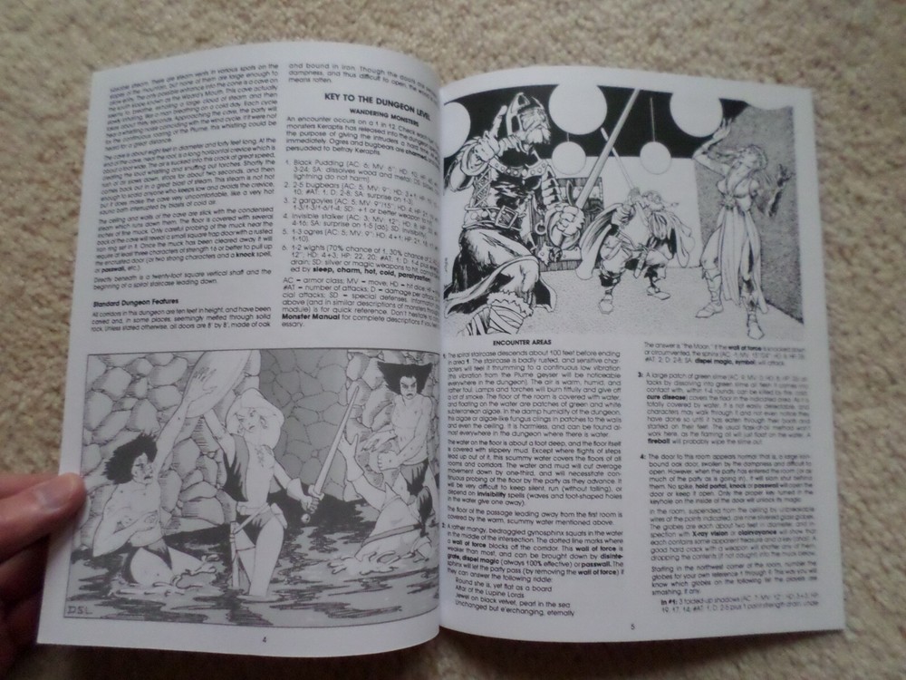 White Plume Mountain S2 Dungeons & Dragons adventure module