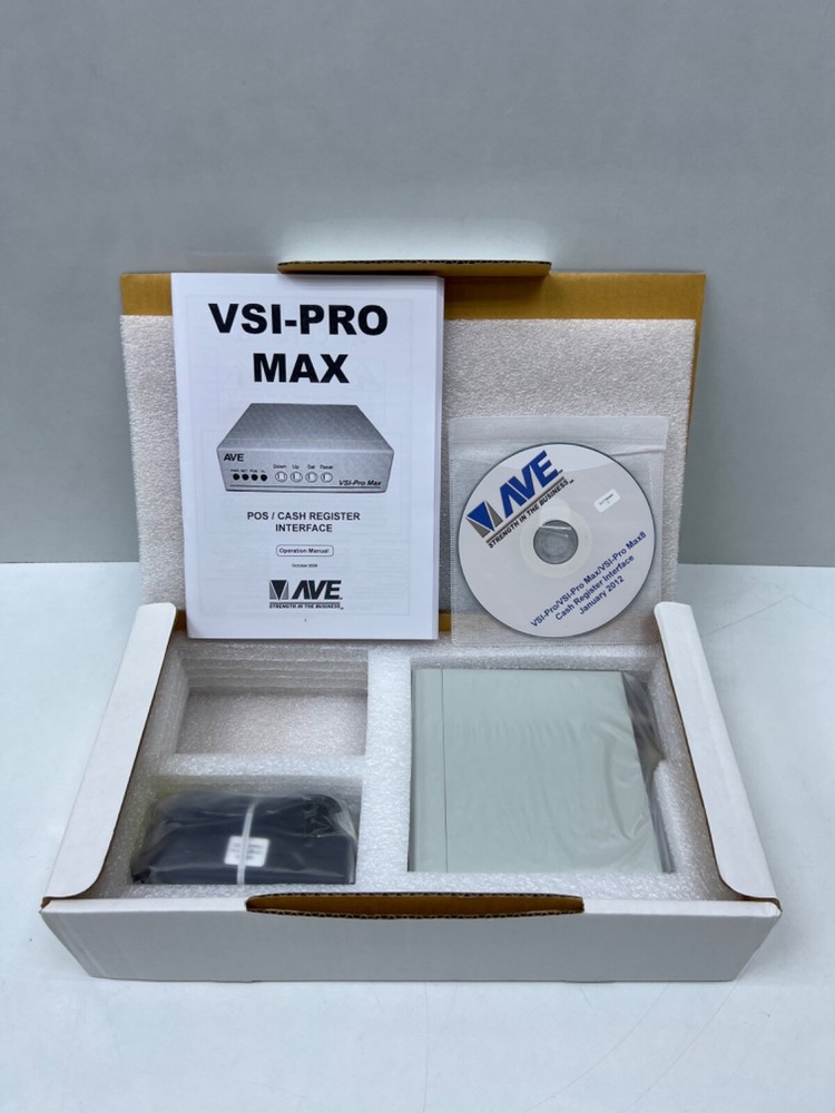 AVE VSI-PRO MAX ,V1400R16 Cash Register Interface