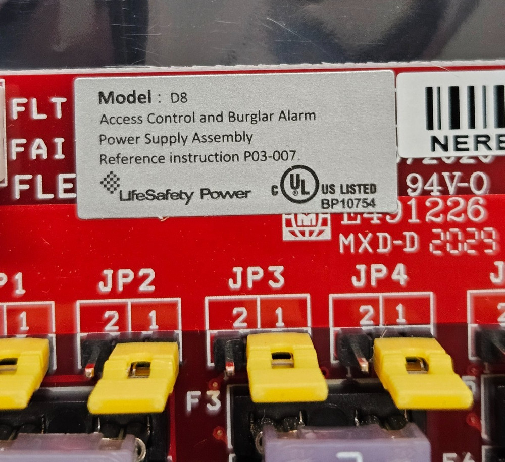 ASSA ABLOY Securiton AQL D8 Power Distribution Module (8 Output, Multi Voltage)