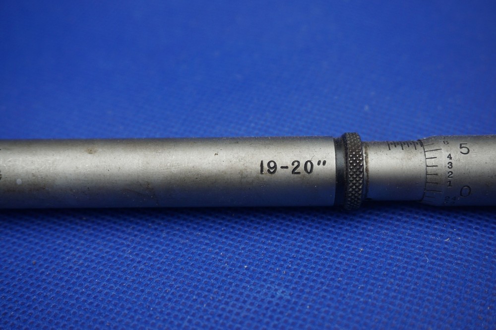 Starrett 824 Inside Micrometer 19-20" Range, .001"