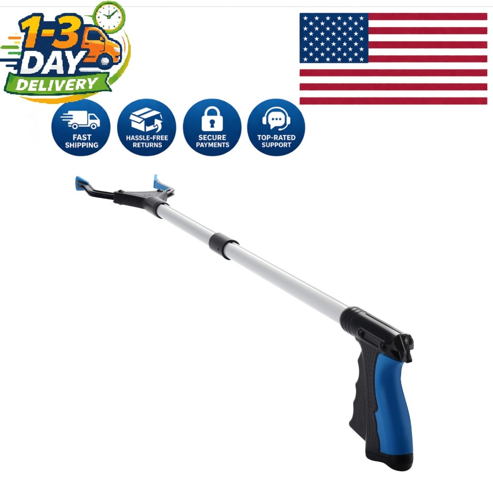 Rotating 32" Grabber  Tool – Perfect Litter Picker for Easy Accessibility